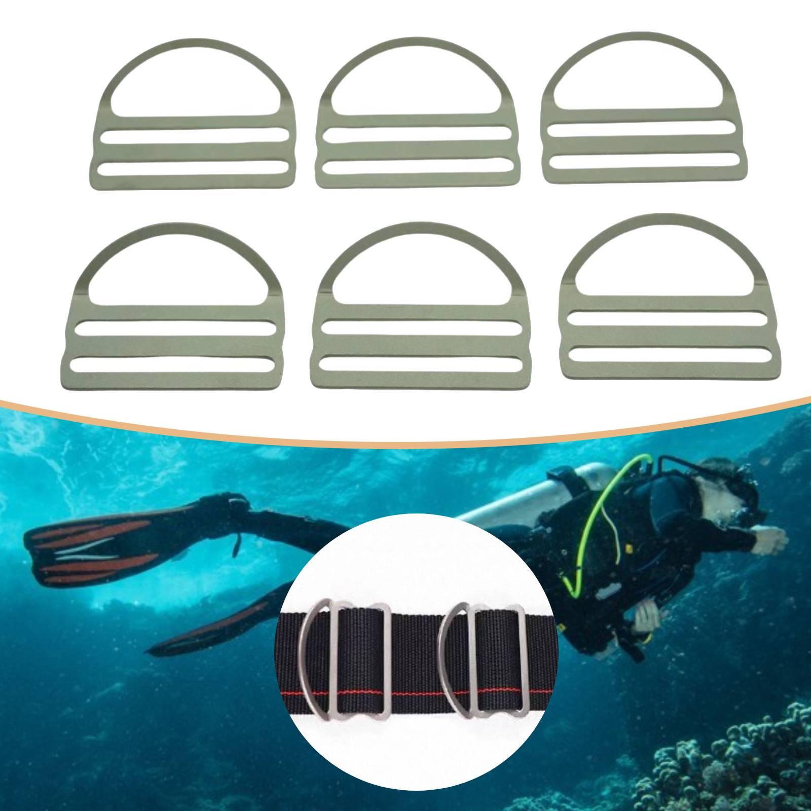 Dive Weight Belt - 6 Buah Cincin Pemberat Selam, Aksesoris