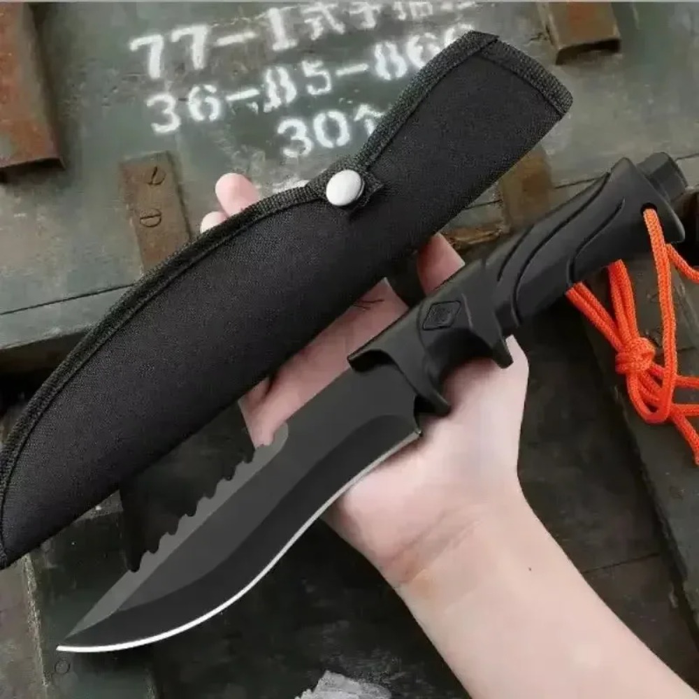 Pisau EDC Survival Camping Ser - Dive Knife Titanium ulasan dan harga