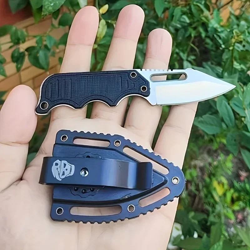 Pisau Lipat Mini Gagang G10 Bi - Dive Knife Titanium ulasan dan harga