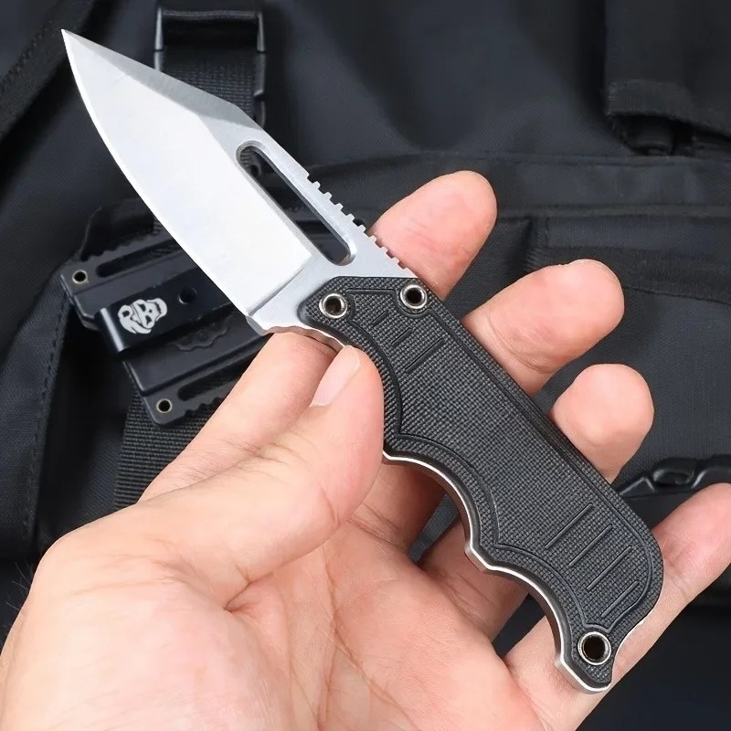 Pisau Lipat Mini Gagang G10 Bi - Dive Knife Titanium ulasan dan harga