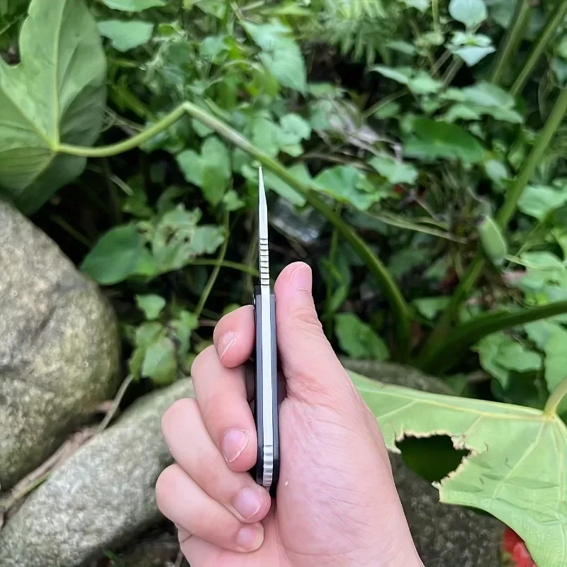 Pisau Lipat Mini Gagang G10 Bi - Dive Knife Titanium ulasan dan harga