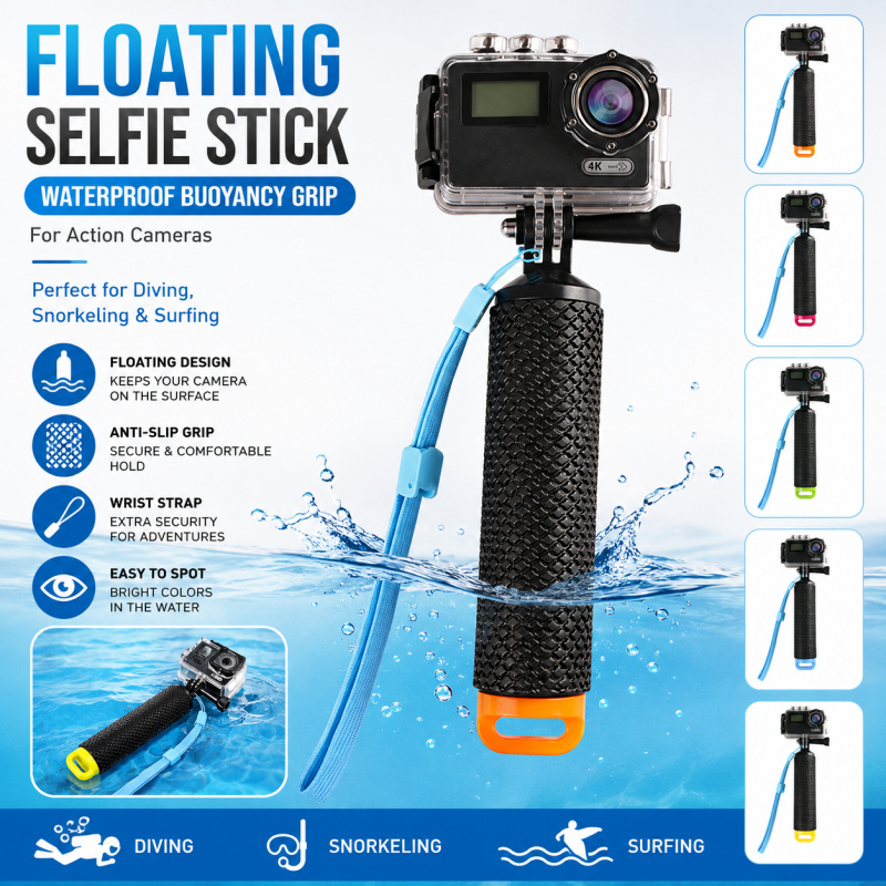 Tongkat Selfie Mengambang untu - Snorkel Dry Top ulasan dan harga