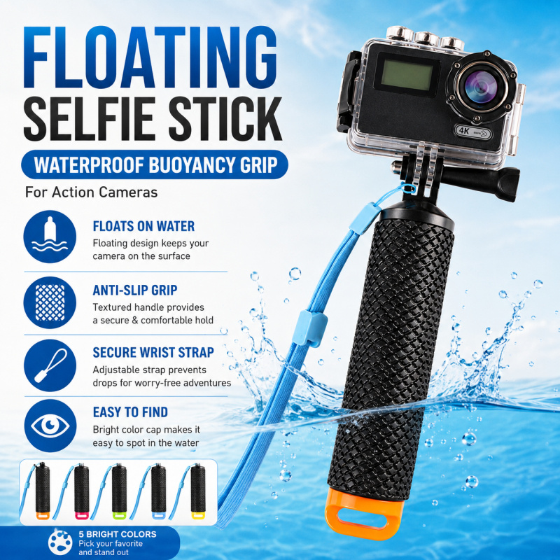 Tongkat Selfie Mengambang untu - Snorkel Dry Top ulasan dan harga
