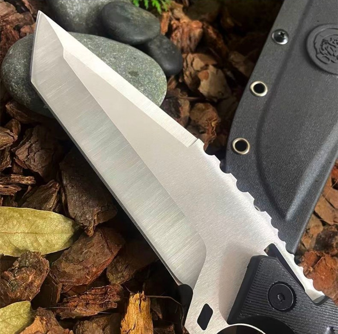 Pisau Fixed Blade Full Tang Ke - Dive Knife Titanium ulasan dan harga