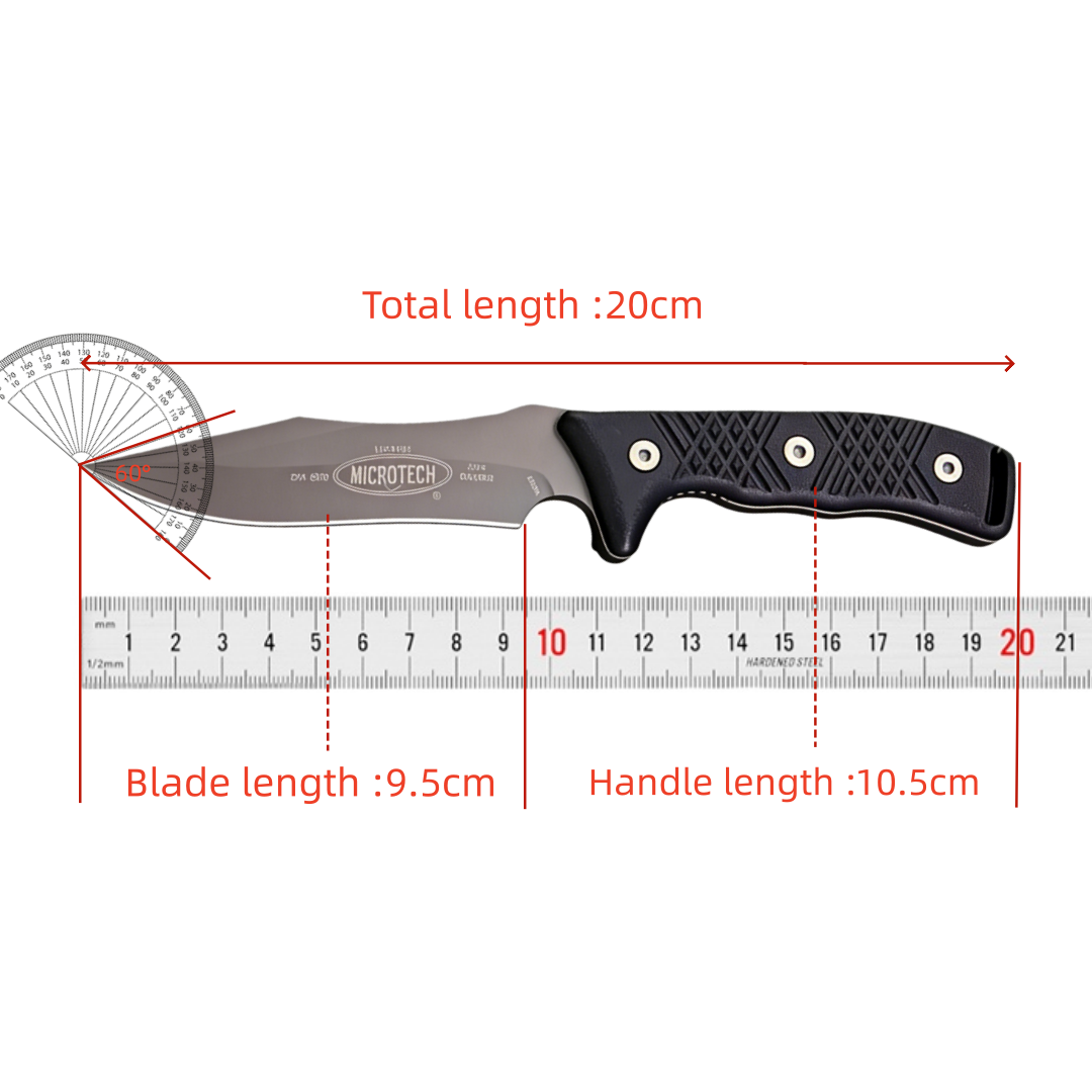 Pisau Perkemahan Arbiter untuk - Dive Knife Titanium ulasan dan harga